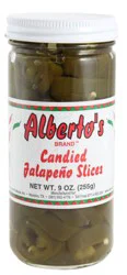 Alberto's Candied Jalapeno Slices