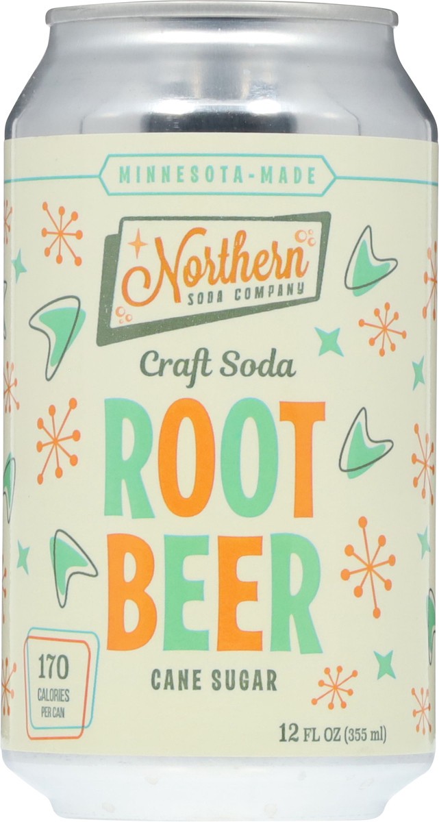 slide 2 of 13, Northern Soda Company Root Beer Craft Soda 12 fl oz,