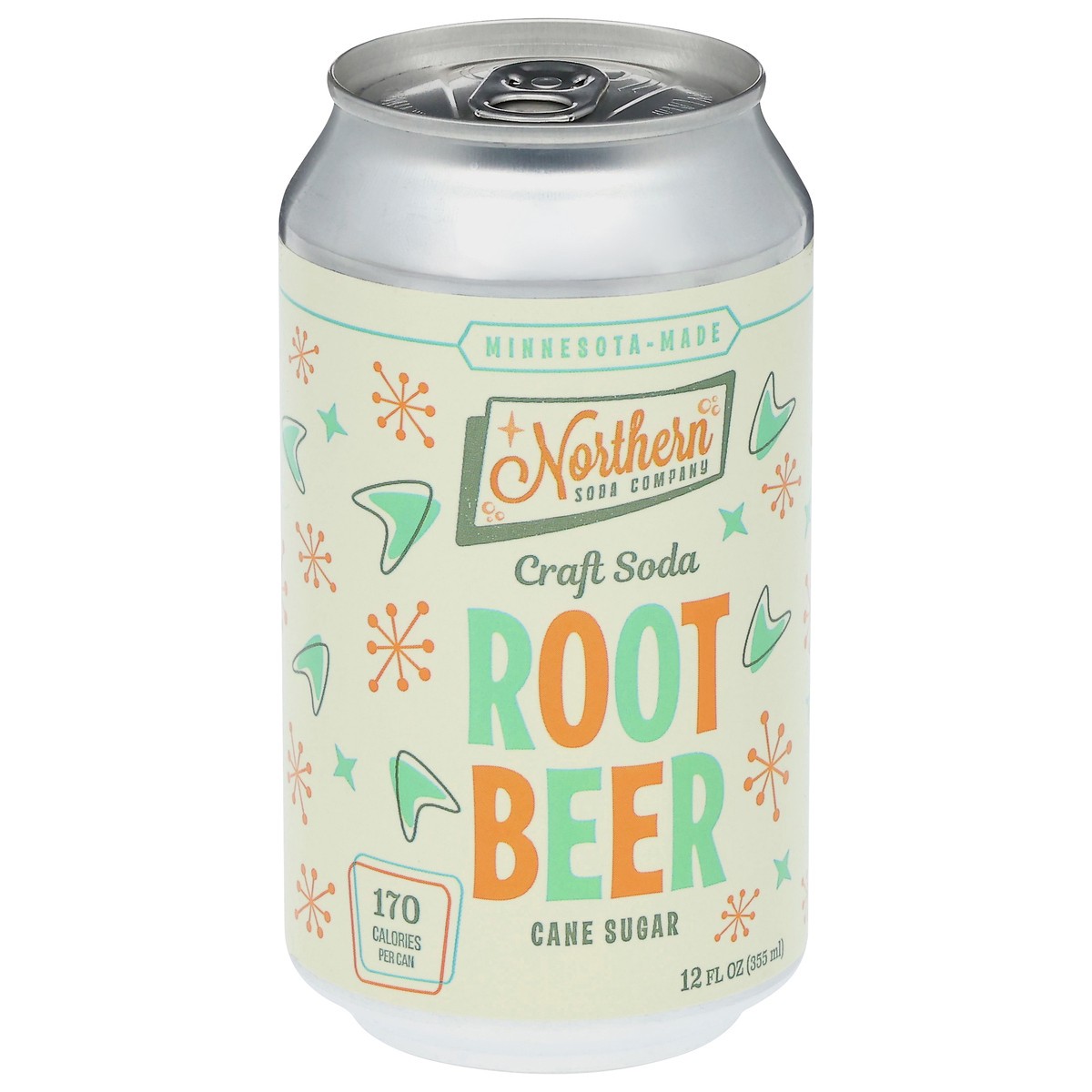 slide 13 of 13, Northern Soda Company Root Beer Craft Soda 12 fl oz,