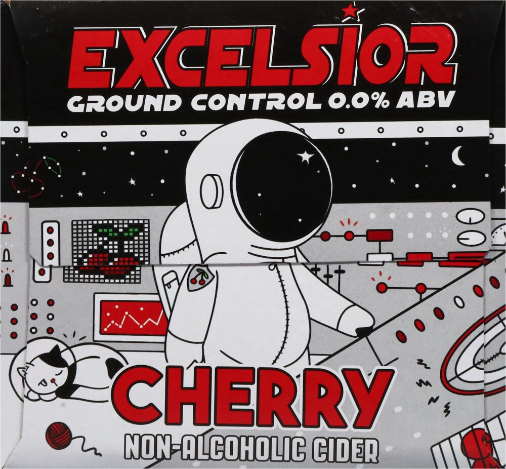 slide 5 of 6, Excelsior Ground Control Non-Alcoholic Cherry Cider - 6 ct, 6 ct; 12 oz