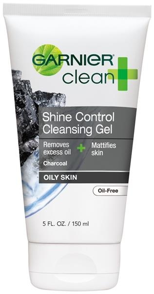 slide 1 of 1, Garnier Clean & Shine Control Cleansing Gel, 5 oz