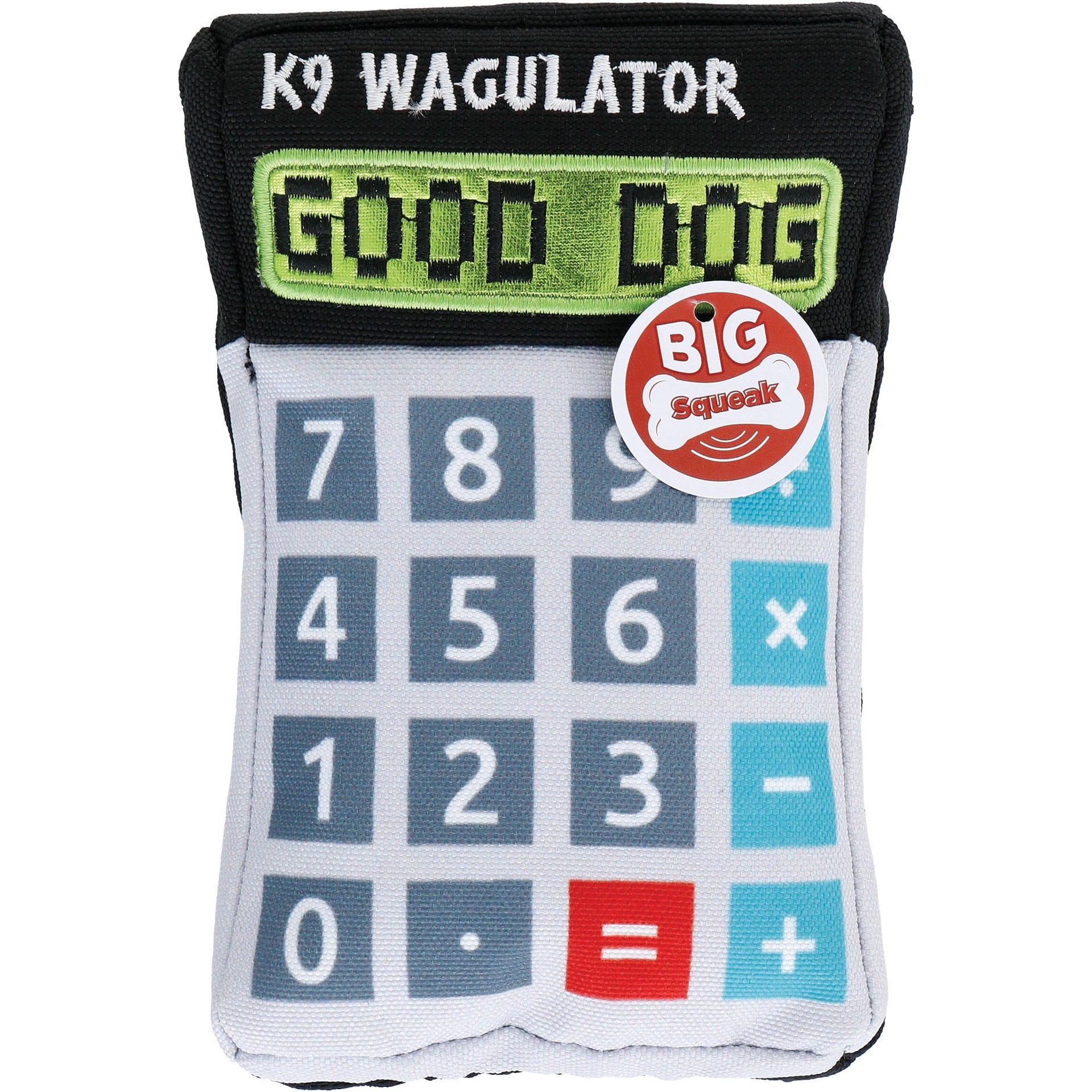 slide 1 of 1, Woof and Whiskers Calculator Plush Dog Toy, 1 ct