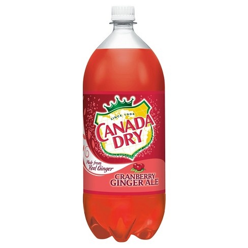 slide 1 of 1, Canada Dry Cranberry Ginger Ale, 2 liter