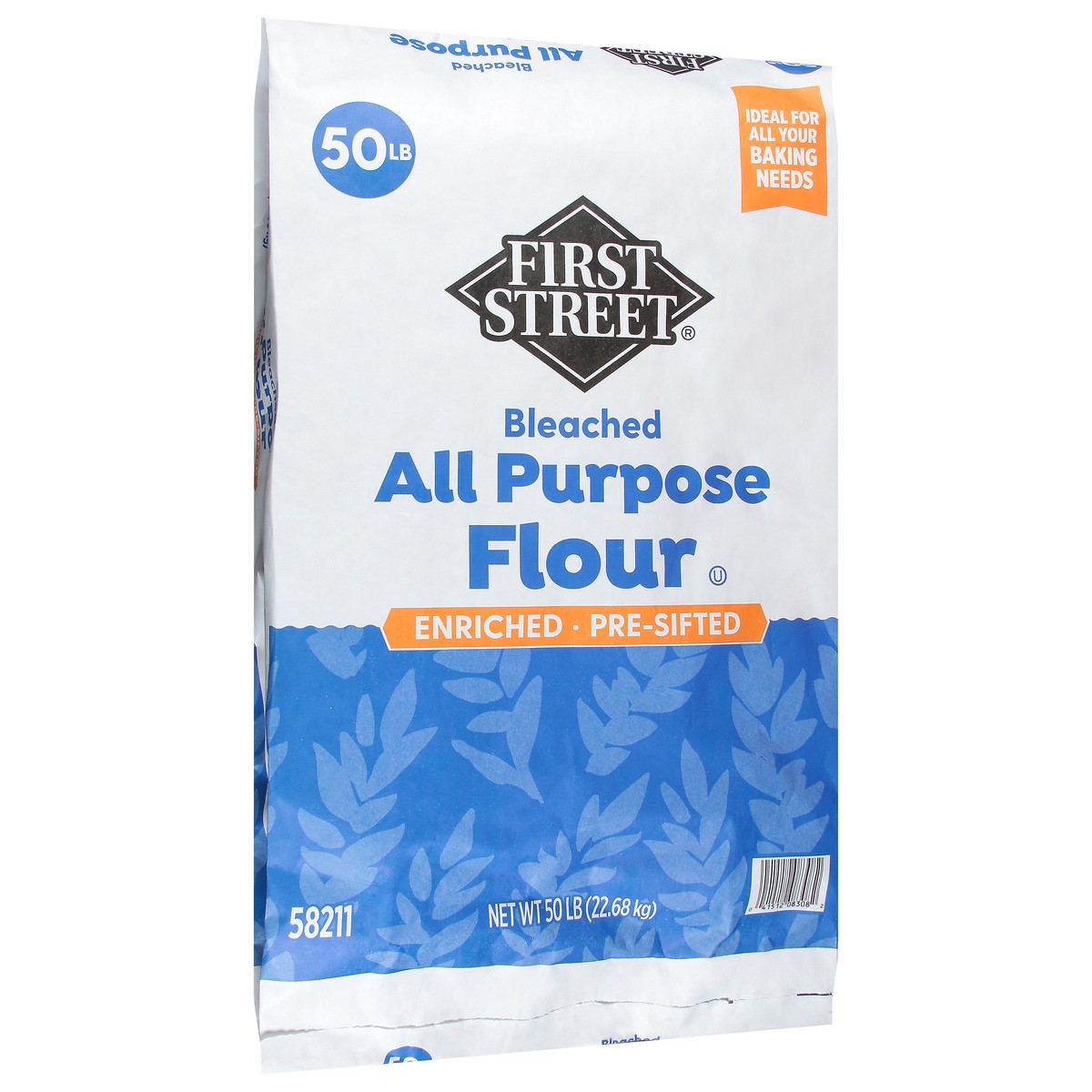 slide 4 of 13, First Street All Purpose Flour, 50 lb