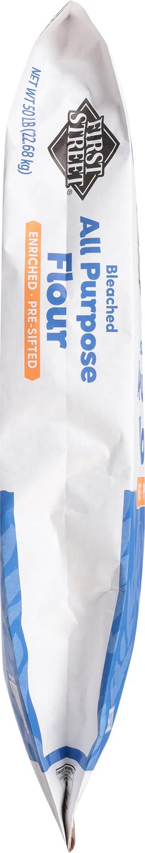 slide 8 of 13, First Street All Purpose Flour, 50 lb