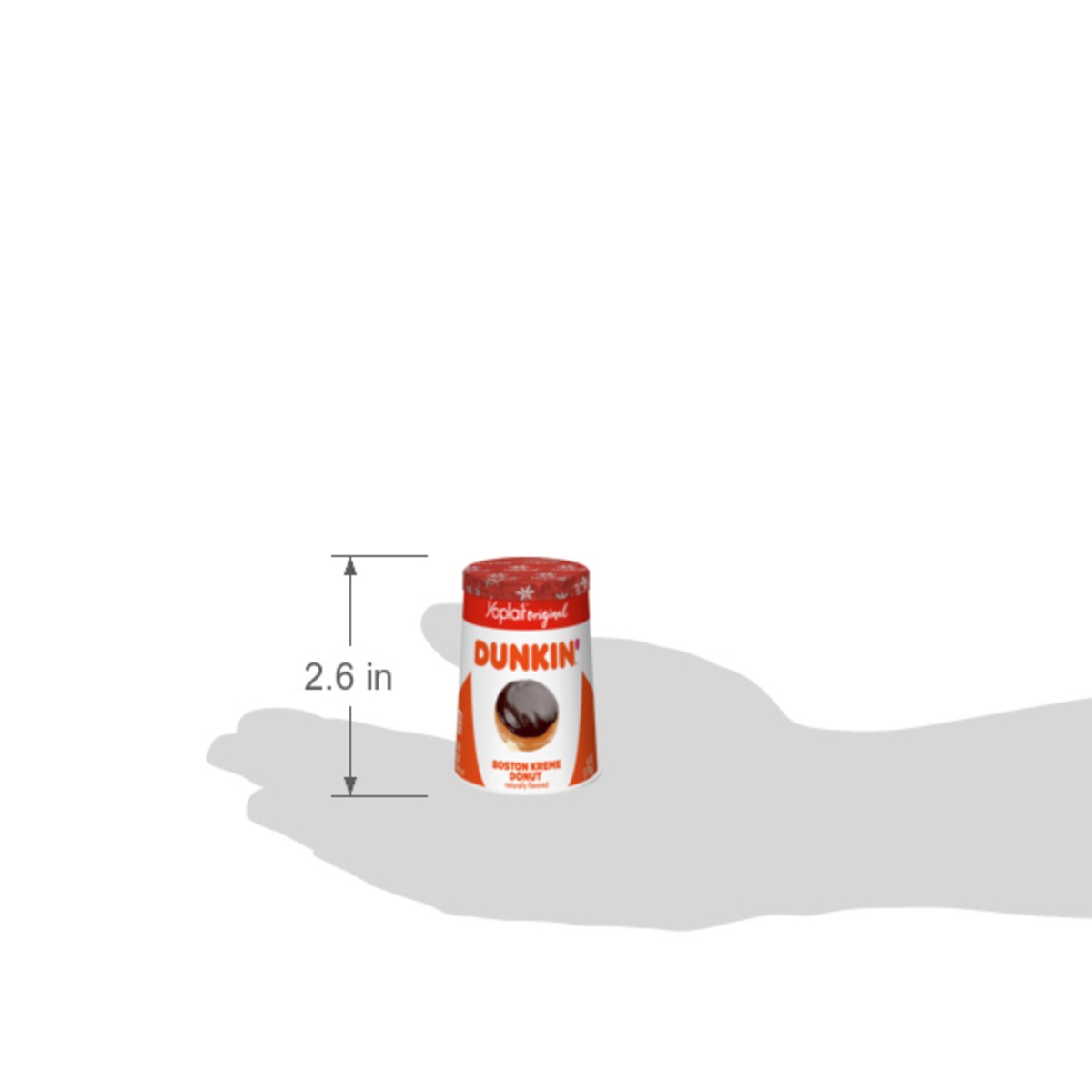 slide 5 of 6, Yoplait Yogurt, Low Fat, Boston Kreme Donut, 6 oz