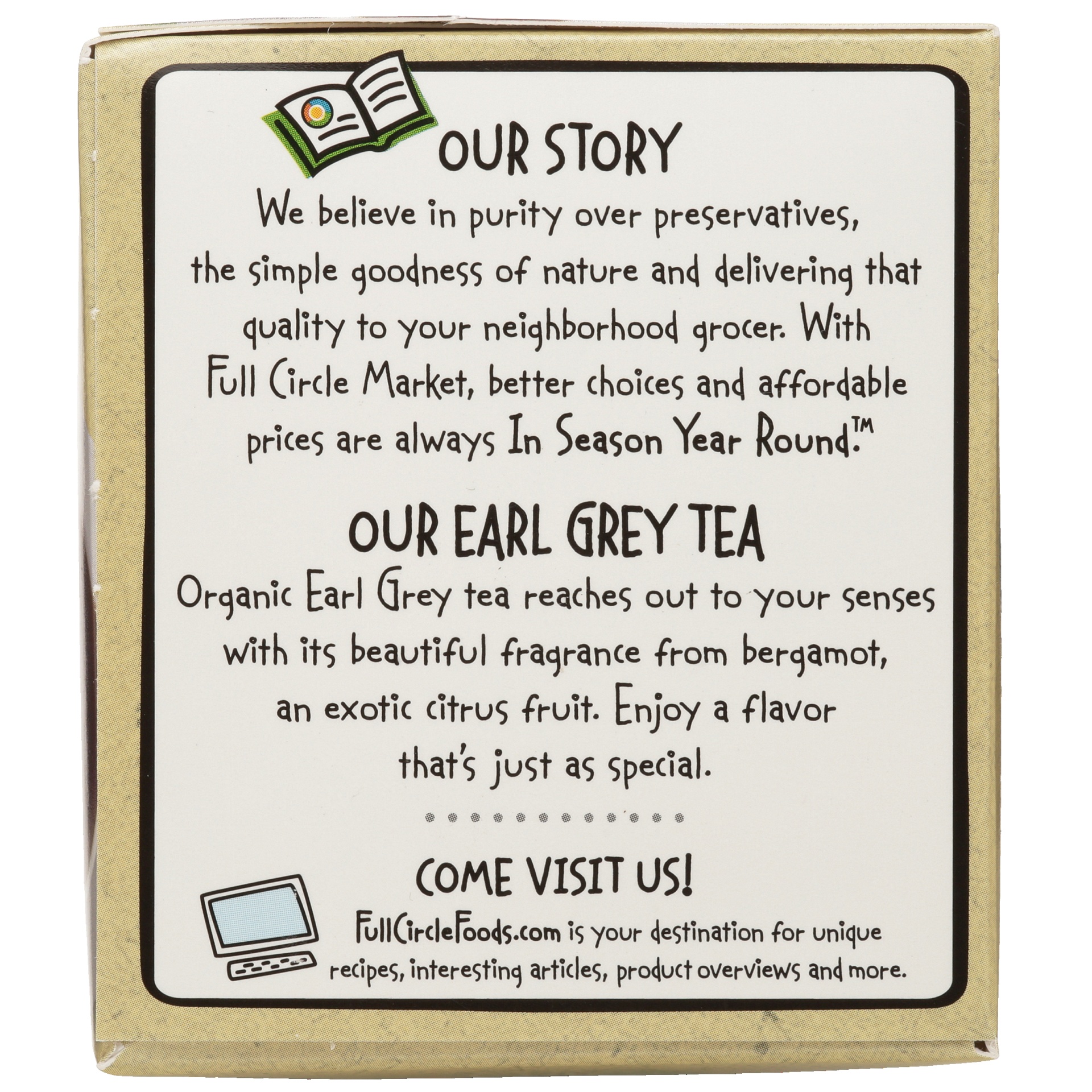 slide 2 of 6, Full Circle Market Organic Earl Grey Black Tea, 20 ct