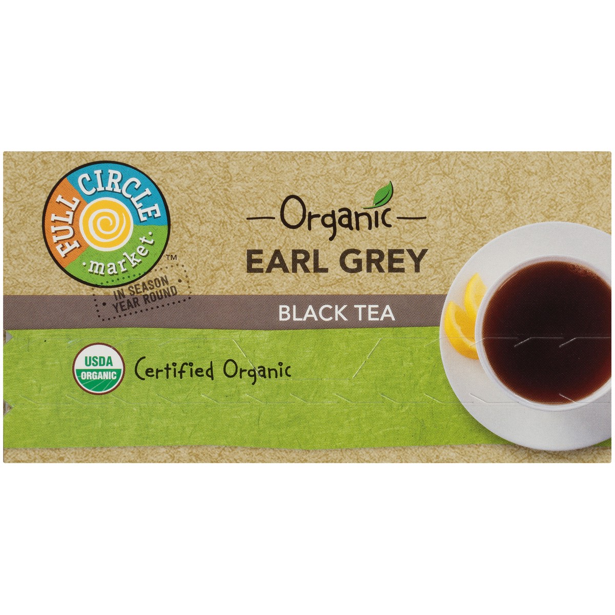 slide 7 of 15, Full Circle Market Earl Grey Black Tea - 1.41 oz, 20 ct