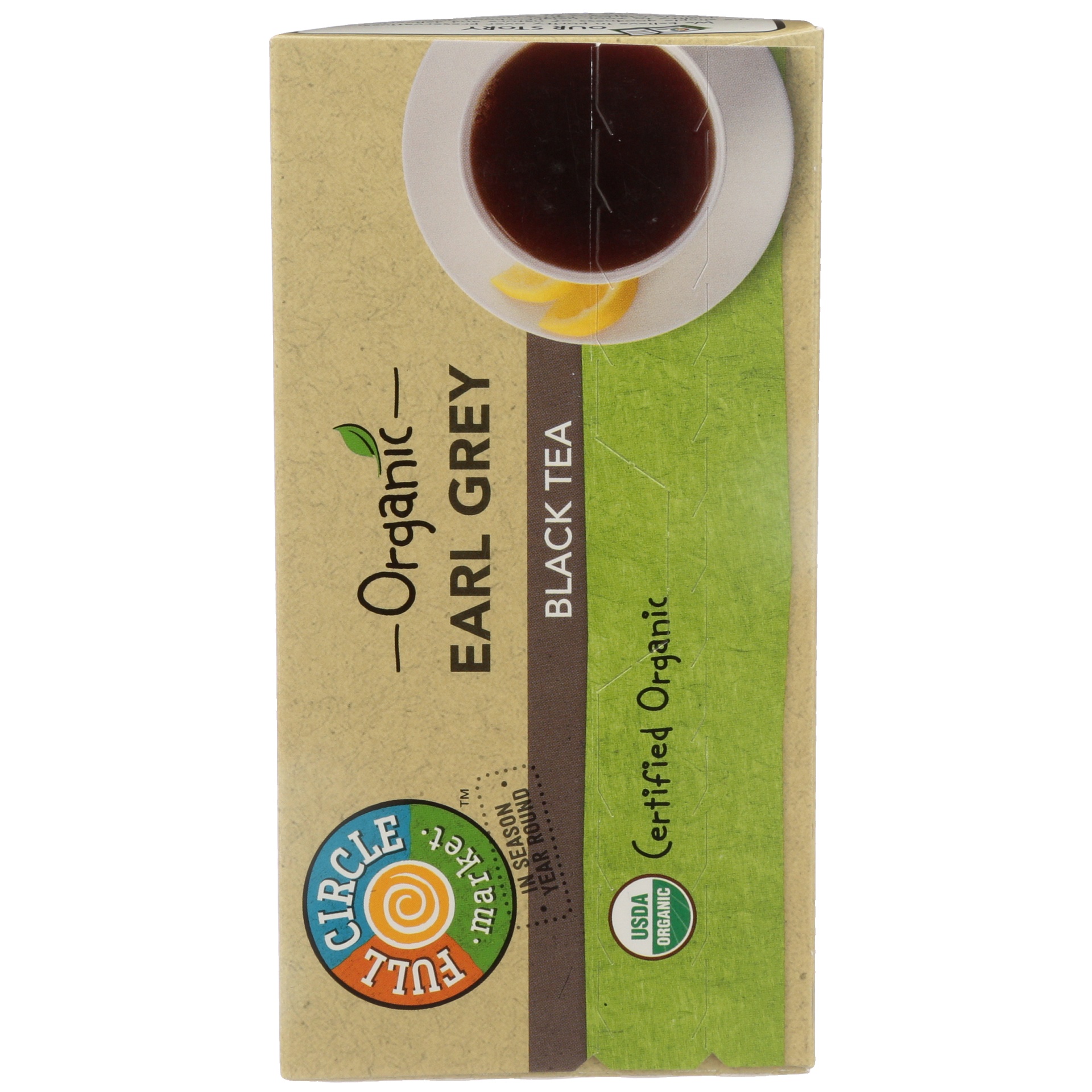 slide 3 of 6, Full Circle Market Organic Earl Grey Black Tea, 20 ct