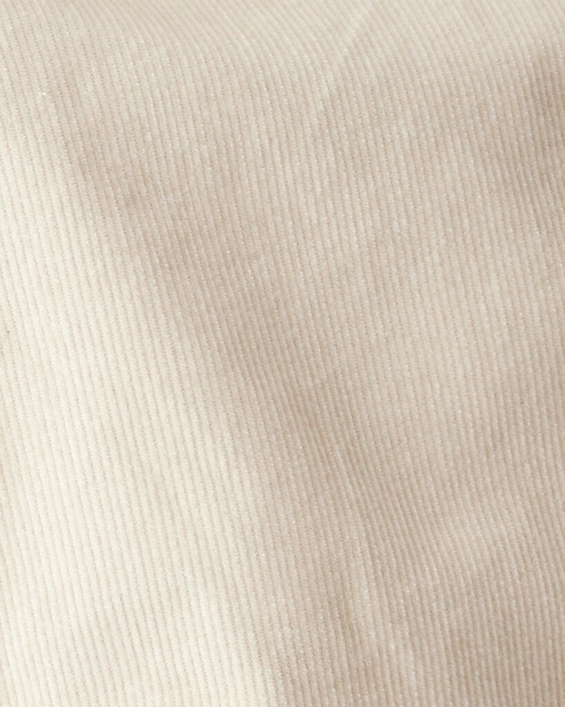 slide 2 of 4, Carter's Baby Girl Heart Pocket Barrel Pants - Tan Beige 24M, 1 ct