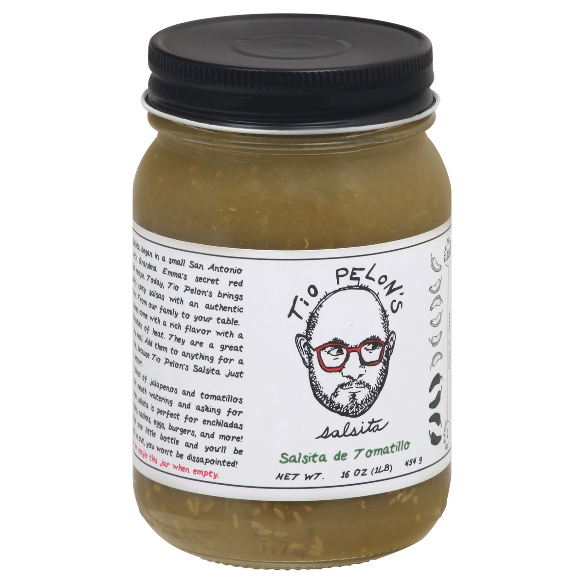 slide 4 of 14, Tio Pelon's Salsita de Tomatillo 16 oz, 16 oz