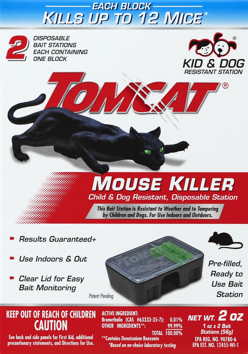 slide 4 of 4, Tomcat Mouse Killer 2 ea, 2 ct