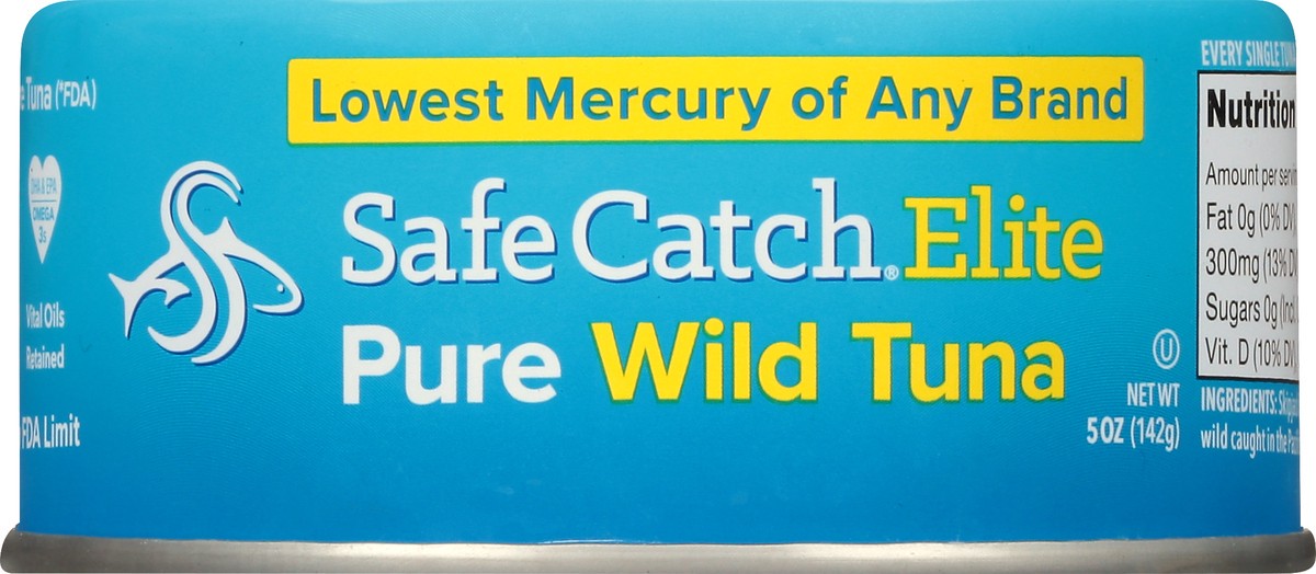 slide 6 of 9, Safe Catch Elite Pure Wild Tuna 5 oz Tin, 5 oz