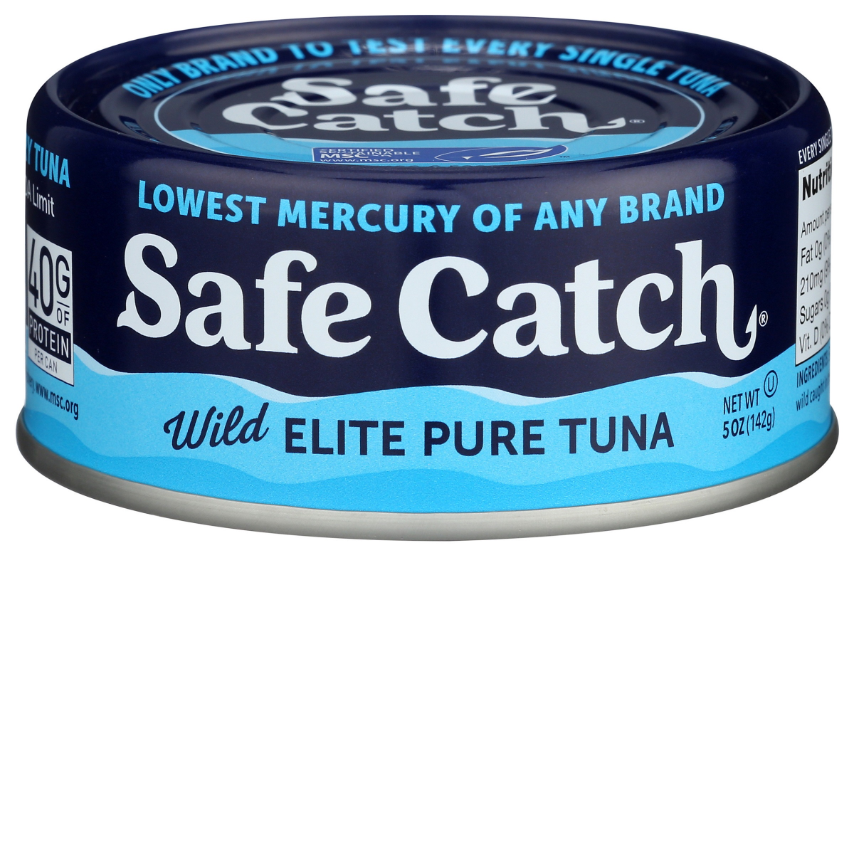 slide 1 of 9, Safe Catch Elite Pure Wild Tuna 5 oz Tin, 5 oz
