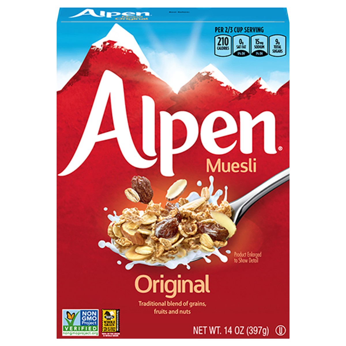 slide 5 of 13, Alpen Muesli Original, 14 oz