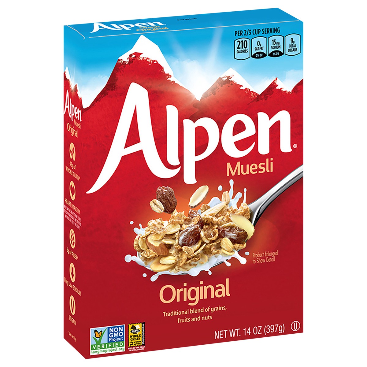 slide 6 of 13, Alpen Muesli Original, 14 oz