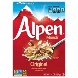 Alpen Muesli Original Cereal, 14 OZ Box