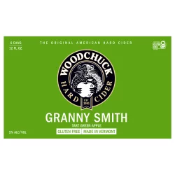 Woodchuck Hard Cider - Granny Smith 6 Pack, 12oz Can