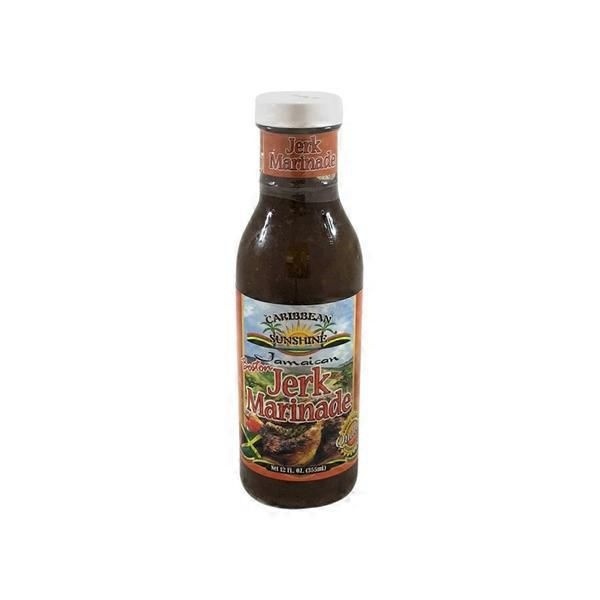 slide 1 of 1, Caribbean Sunshine Jamaican Jerk Marinade, 12 oz