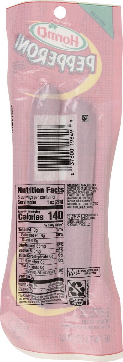 slide 12 of 15, Hormel Pepperoni 5 oz, 5 oz