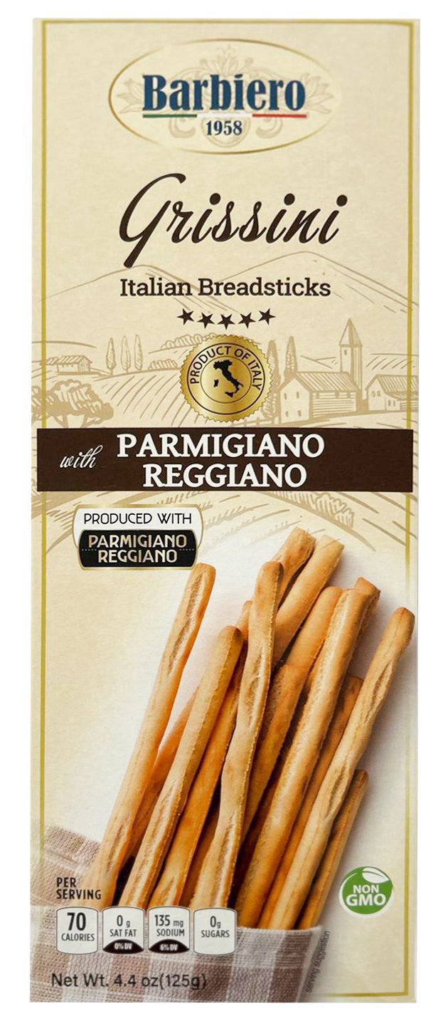 slide 1 of 1, Barbiero Parmigiano Reggiano Italian Breadsticks, 4.4 oz