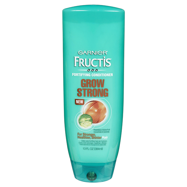 slide 1 of 1, Garnier Fructis Grow Strong Fortifying Conditioner, 13 oz