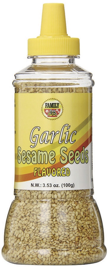slide 1 of 1, Family Sesame Seeds Garlic, 3.53 oz