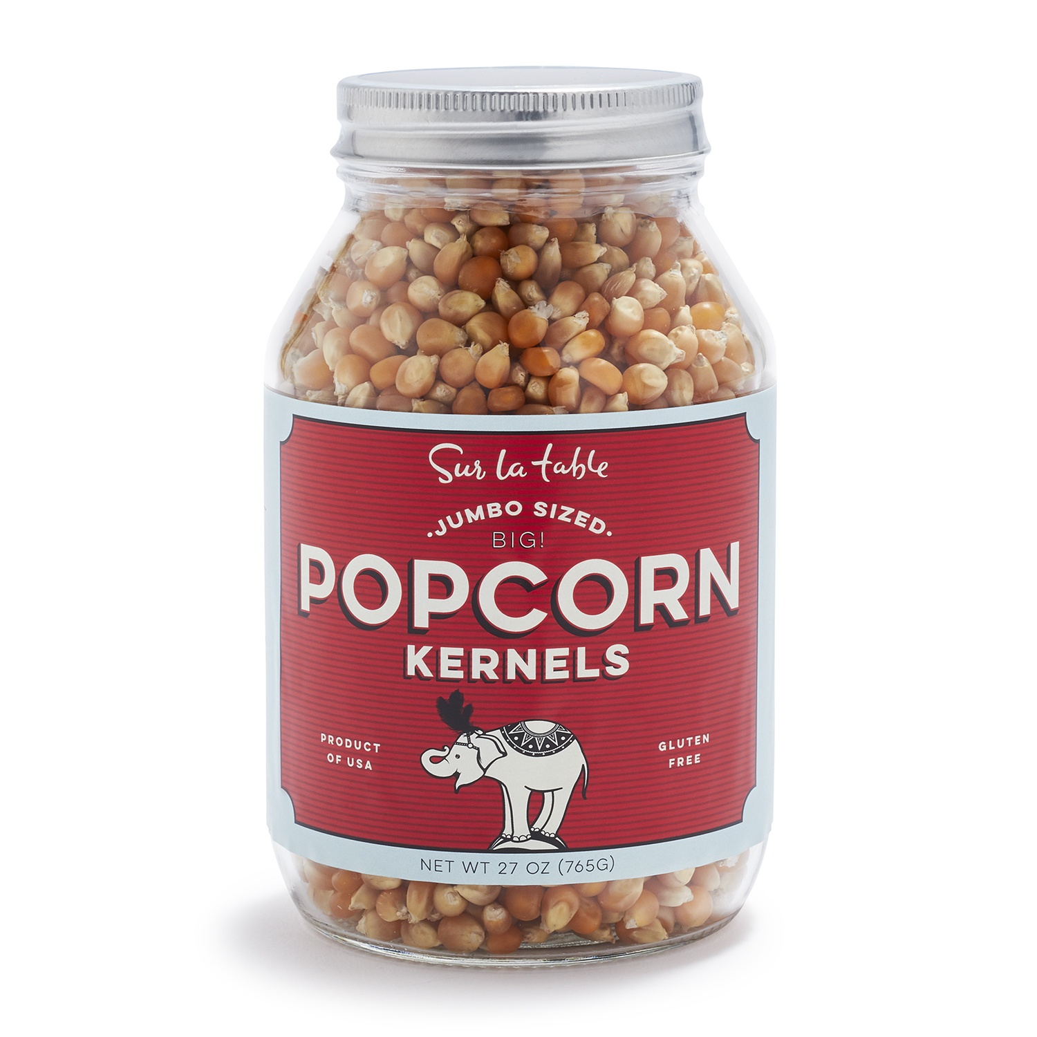 slide 1 of 1, Sur La Table Jumbo Popcorn Jar, 1 ct