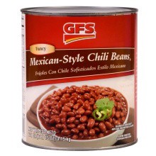 slide 1 of 1, GFS Mexican Style Chili Beans - 111 oz, 111 oz