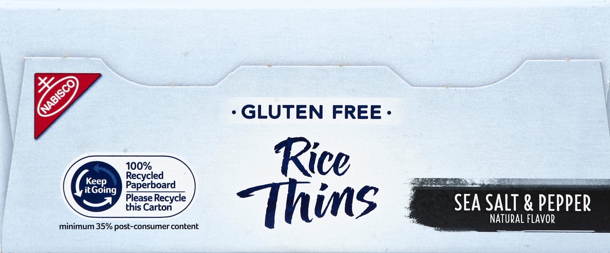 slide 7 of 8, Rice Thins Rice Snacks 3.5 oz, 3.5 oz