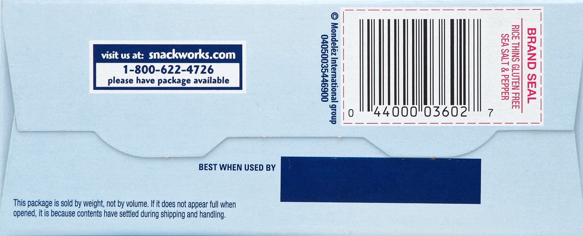 slide 2 of 8, Rice Thins Rice Snacks 3.5 oz, 3.5 oz