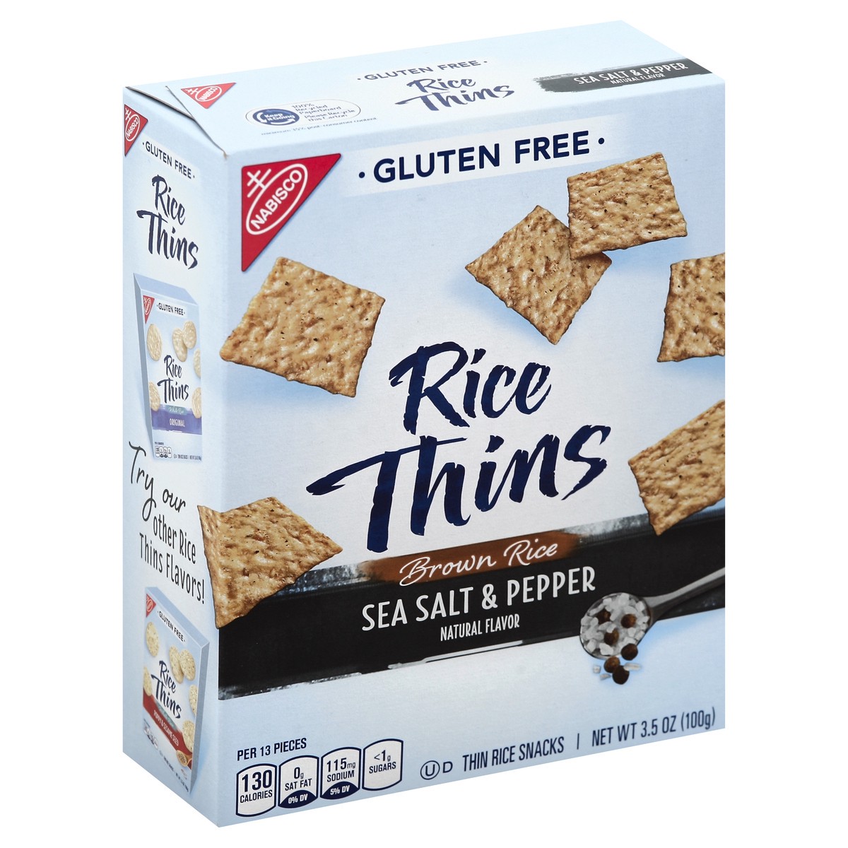 slide 5 of 8, Rice Thins Rice Snacks 3.5 oz, 3.5 oz