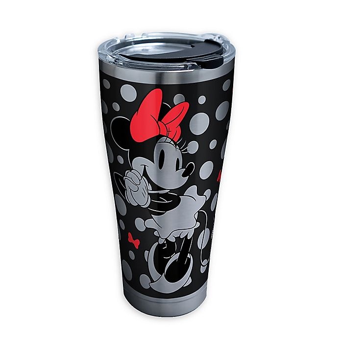 slide 1 of 1, Tervis Disney Silver Minnie Stainless Steel Tumbler with Lid, 30 oz