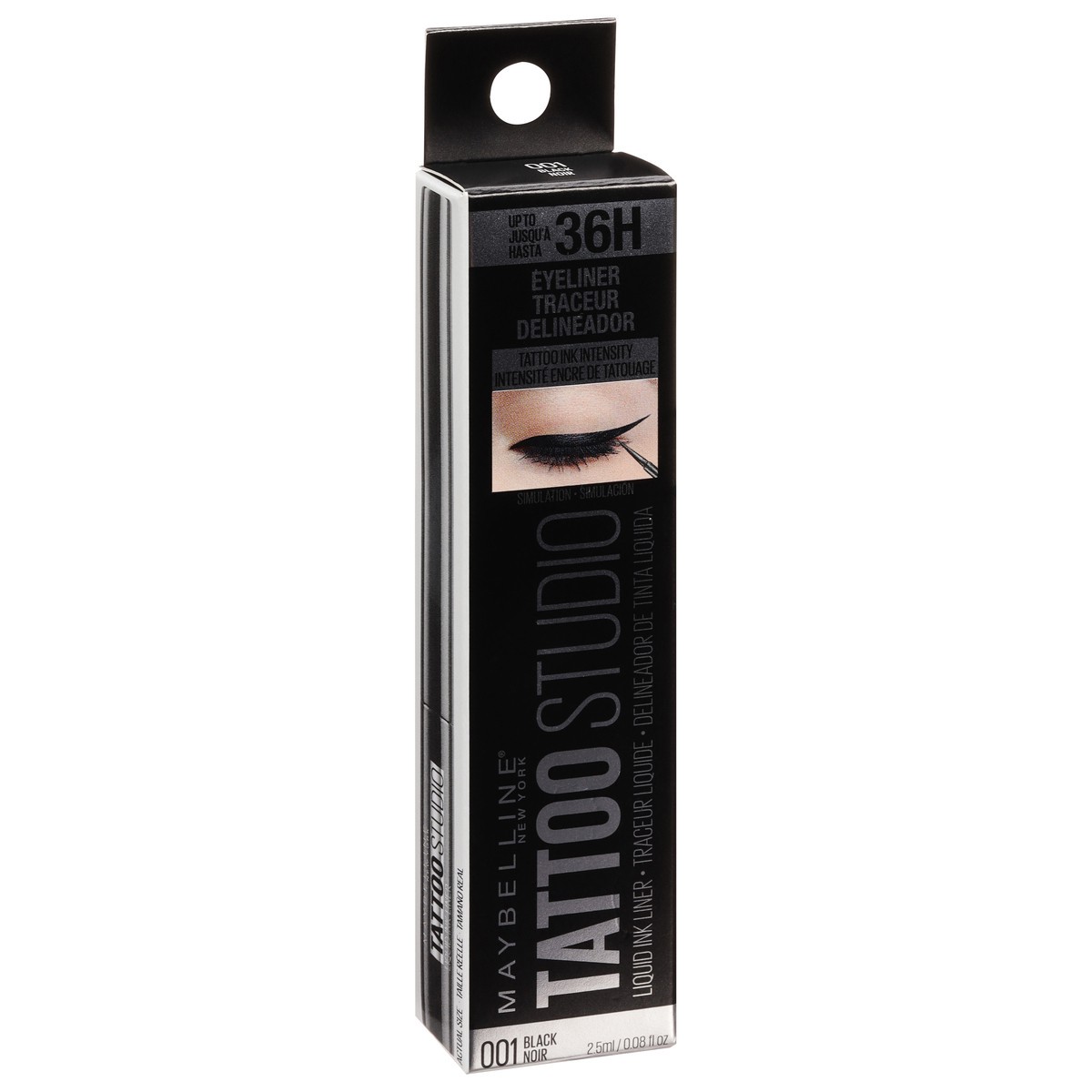 slide 4 of 12, Tattoo Studio Black 001 Liquid Ink Eyeliner 0.08 fl oz, 1 ct