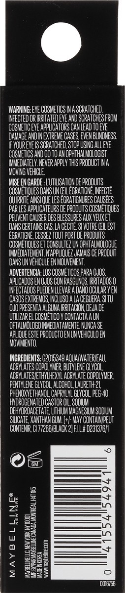 slide 6 of 12, Tattoo Studio Black 001 Liquid Ink Eyeliner 0.08 fl oz, 1 ct