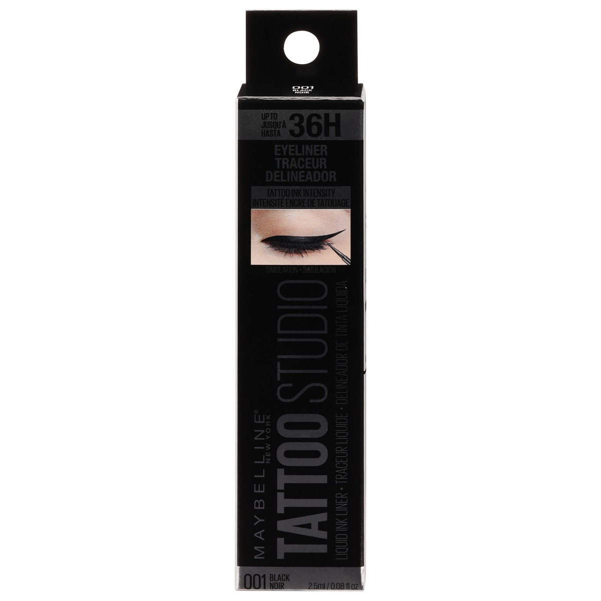 slide 7 of 12, Tattoo Studio Black 001 Liquid Ink Eyeliner 0.08 fl oz, 1 ct