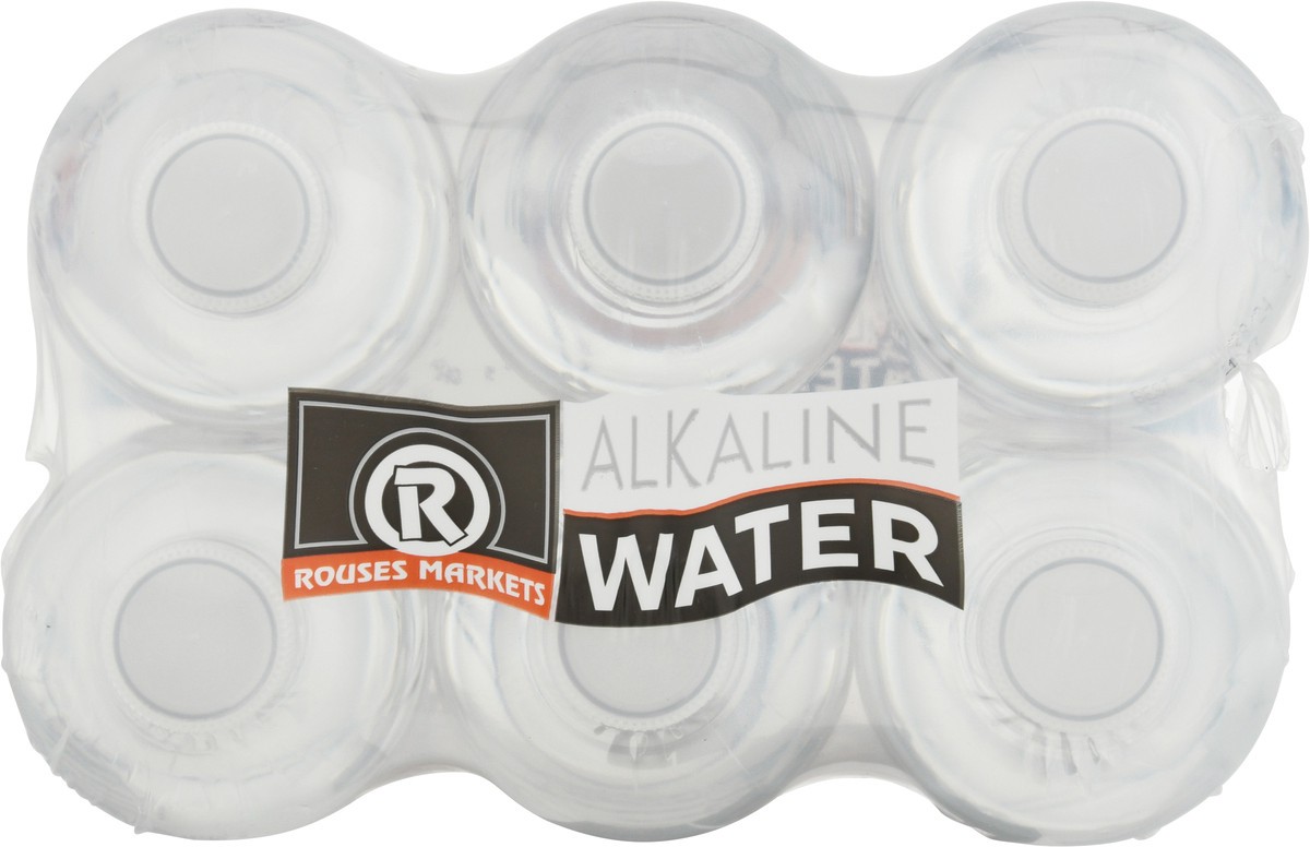 slide 7 of 9, Rouses Markets 9+ pH Alkaline Water 6 - 20 fl oz Bottles, 6 ct