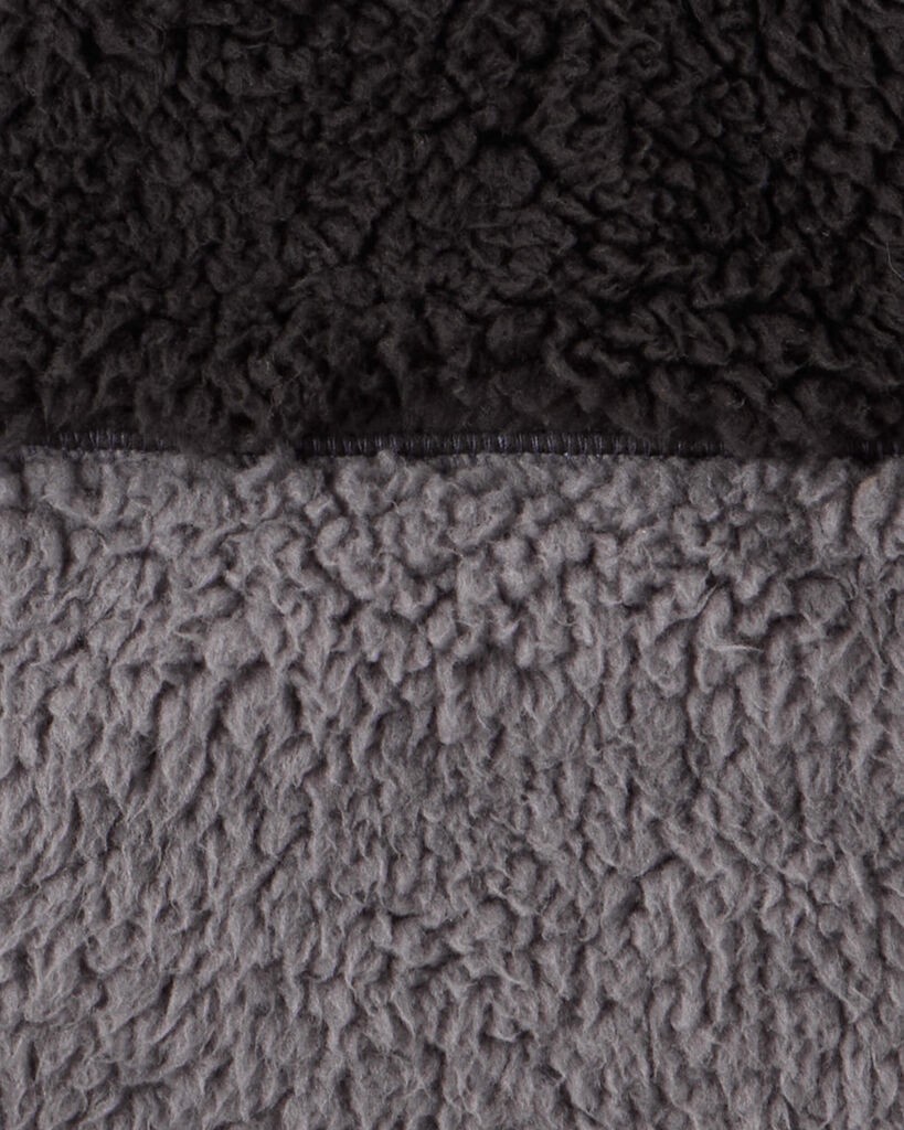 slide 2 of 2, Carter's Boys Sherpa Sleeveless Vest - Grey Multi 10, 1 ct