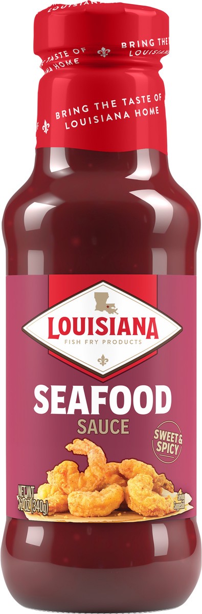 slide 6 of 9, Louisiana Fish Fry Products Seafood Sauce 12 oz, 12 oz