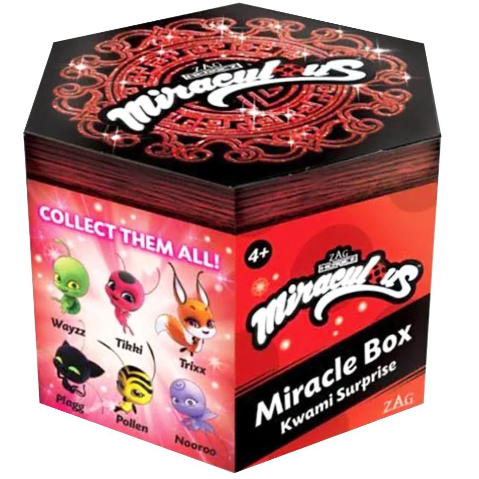 slide 1 of 1, Miraculous Ladybug Miracle Box Kwami Sur, 1 ct