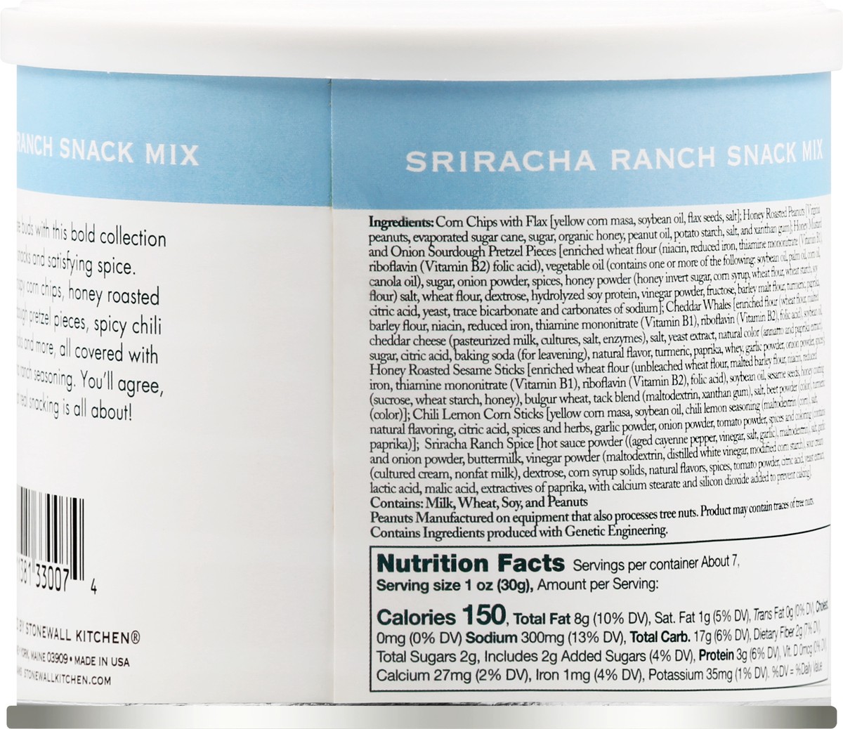 slide 3 of 9, Stonewall Kitchen Sriracha Ranch Snack Mix 7 oz, 7 oz