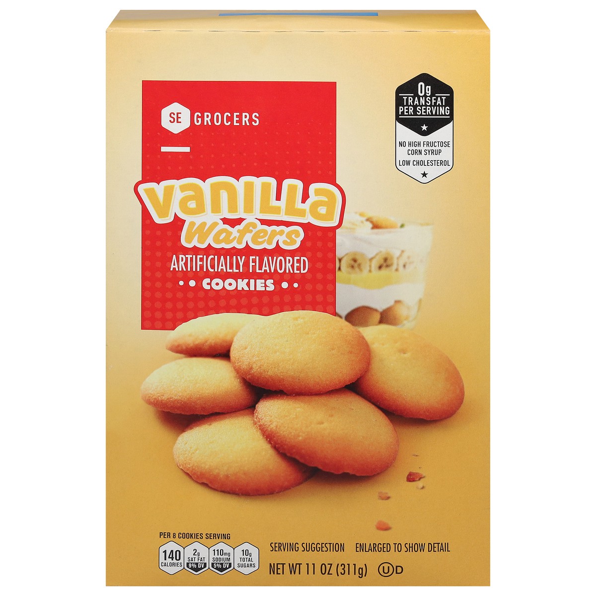 slide 2 of 4, SE Grocers Vanilla Wafers, 11 oz