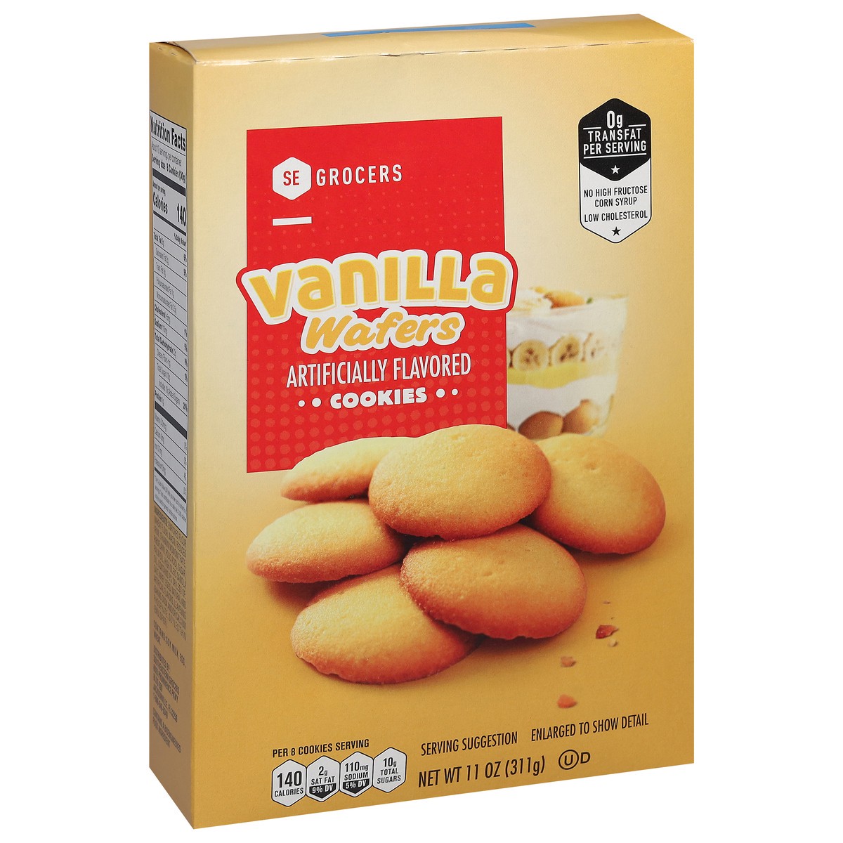 slide 3 of 4, SE Grocers Vanilla Wafers, 11 oz