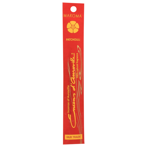 slide 1 of 1, Maroma Eda Incense Patchouli, 10 ct