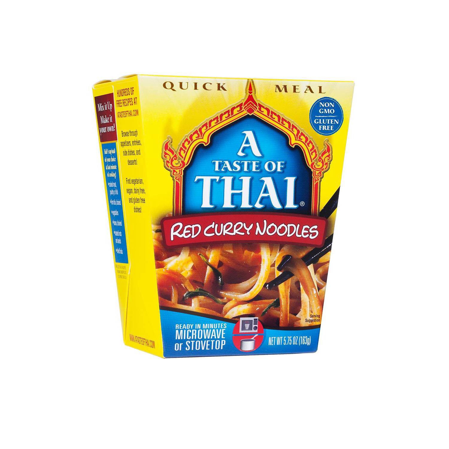slide 1 of 4, A Taste of Thai Red Curry Noodles, 5.75 oz