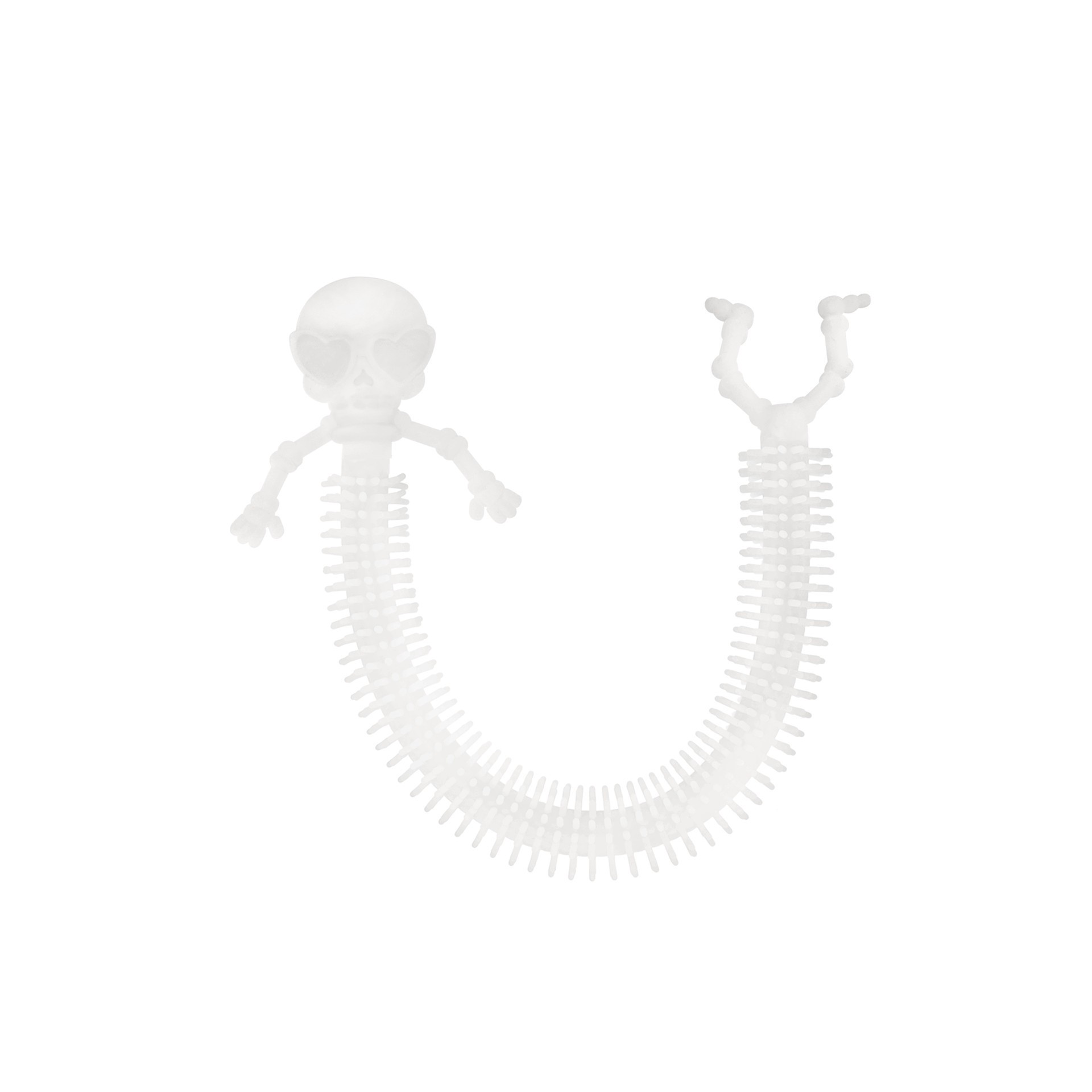 slide 2 of 2, 8" White Skull Stretchy Pal By Creatology, 8 in