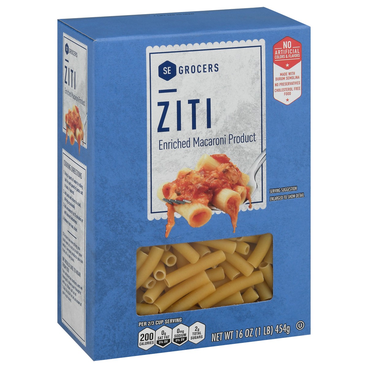 slide 1 of 14, SE Grocers Traditional Ziti, 16 oz