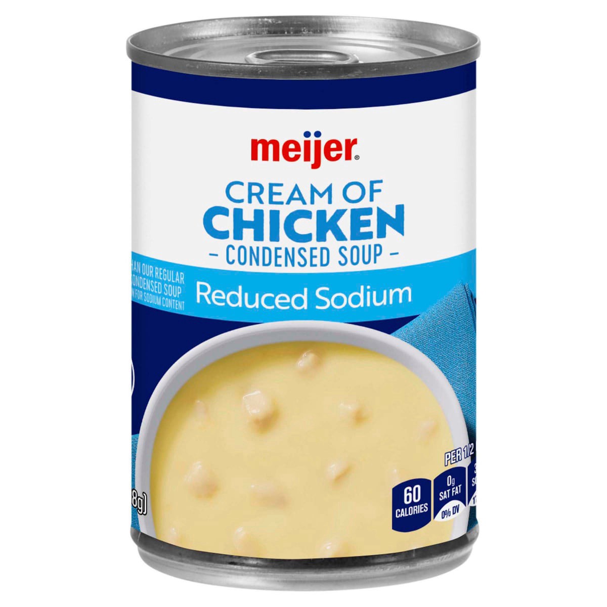 slide 1 of 13, Meijer Reduced Sodium Cream of Chicken Soup, 10.5 oz