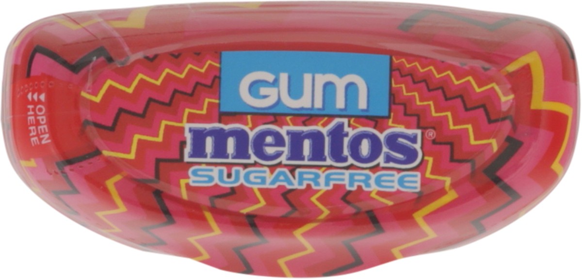slide 13 of 13, Mentos Sour Sugarfree Strawberry Gum 6 - 28 piece Bottles, 28 ct