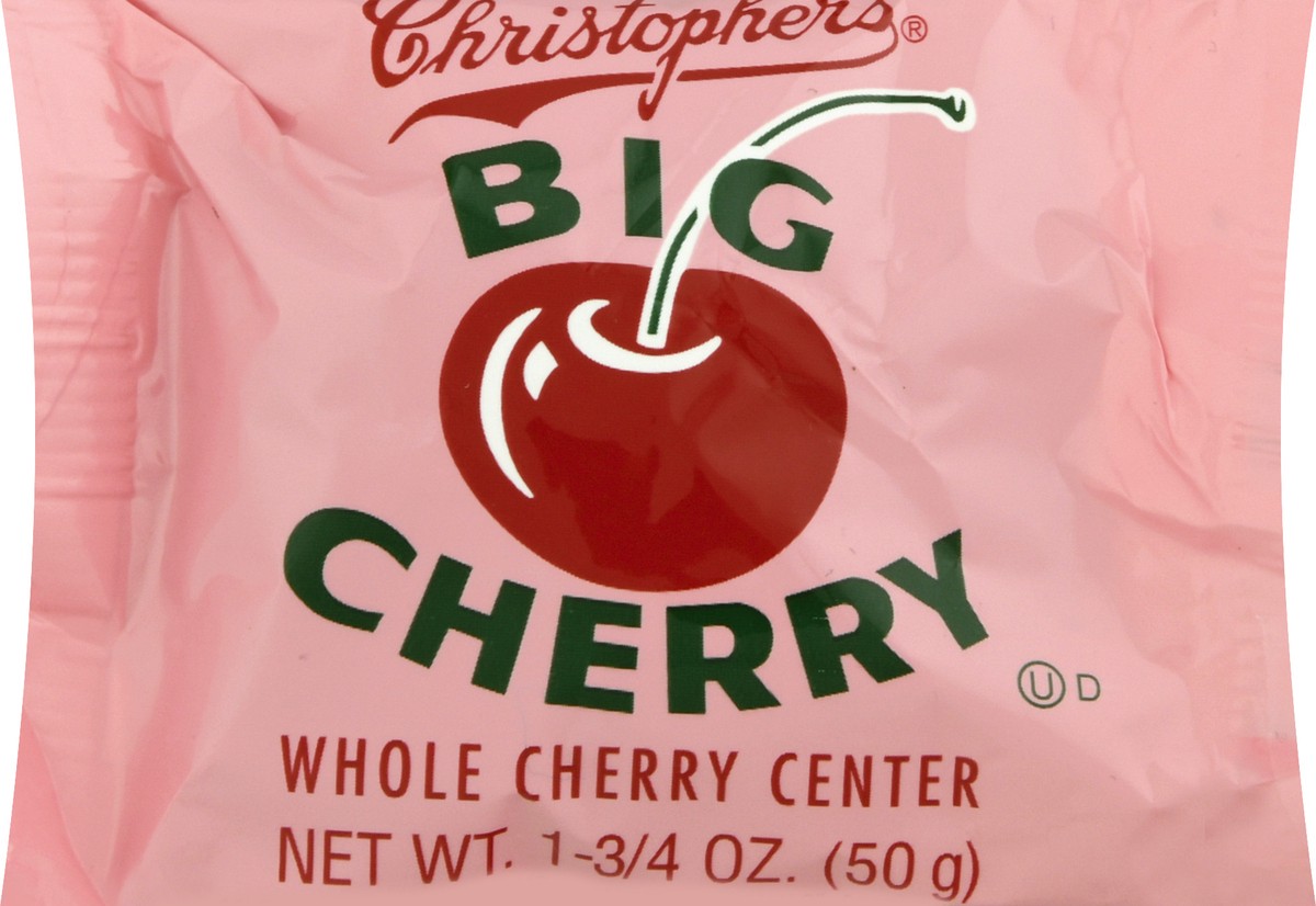 slide 3 of 12, Christopher's Big Cherry Candy 1.75 oz, 1.75 oz